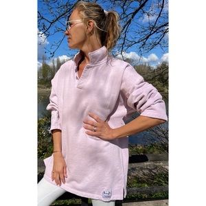 Sloppy Joe Collar 02 Sweatshirt, Size 1, Misty Pink